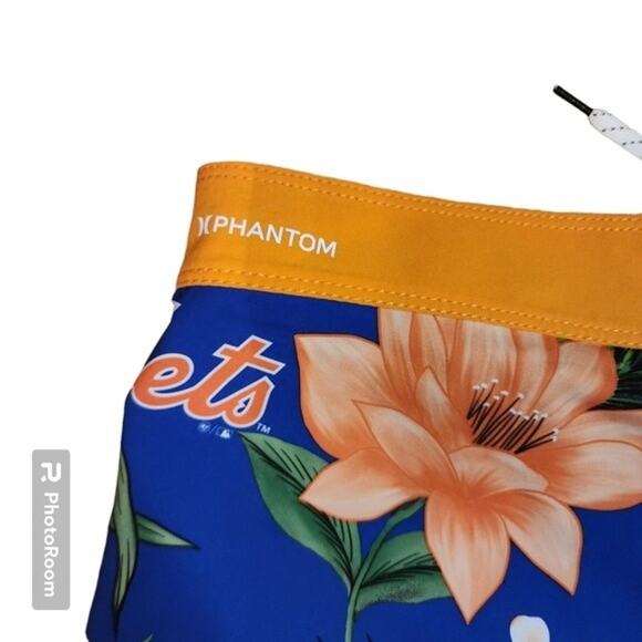 Men's New York Mets Summer Hurley x '47 Royal Phantom Tailgate Swim Shorts - Picture 10 of 10